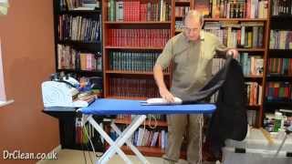 Ironing a Fine Wool Jacket Single Breasted Mens - DrClean