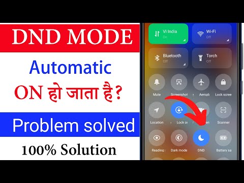 Do not Disturb mode automatically turn on problem solved | How to fix Dnd automatically On problem