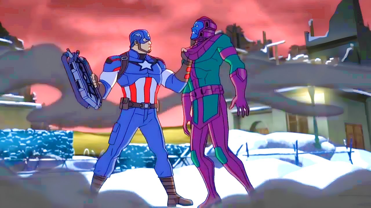 Captain America Stops Pulling His Punches And Destroys KANG By Himself