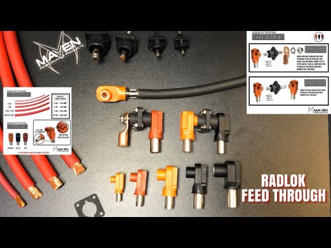 Battery Cable Bulkhead Radlock Connector