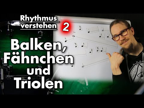 Noten lernen leicht gemacht: Teil 3: Die Rhythmus-Schreibweise / Triolen erklärt