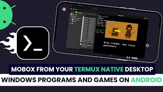 How to run WINDOWS programs/games on ANDROID - How to install Mobox Emulator (BOX64 & WINE) - Termux