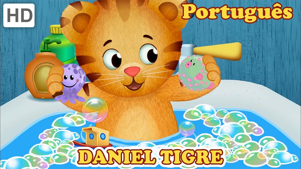 É hora do banho! | Hábitos saudáveis (Episódios completos) | Daniel Tigre em Português