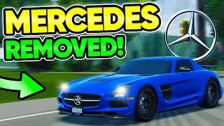 MERCEDES-BENZ HAS BEEN REMOVED FROM GREENVILLE!