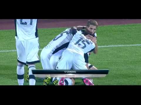 Partizan vs Steaua Bucuresti 4-2 ~ All Goals & Highlights HD - 05.08.2015