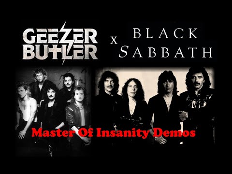Black Sabbath & Geezer Butler - Master Of Insanity Demos (CD-R)