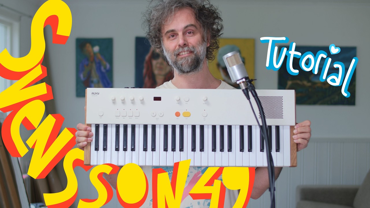 I gave the new SVENSSON 49 keyboard my sound signature! Dream collab with AUXY! - YouTube