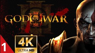 El Dios De La Guerra 3 Gameplay Parte 1 Emulador PS3 PC 4K | (God Of War 3) Walkthrough Español