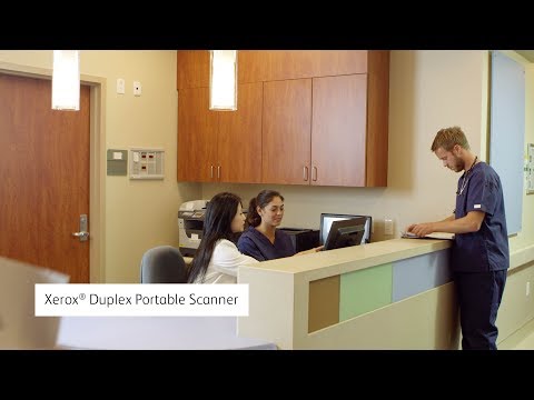 Xerox Duplex Portable Scanner Facilitates Quick and Easy Document Capture