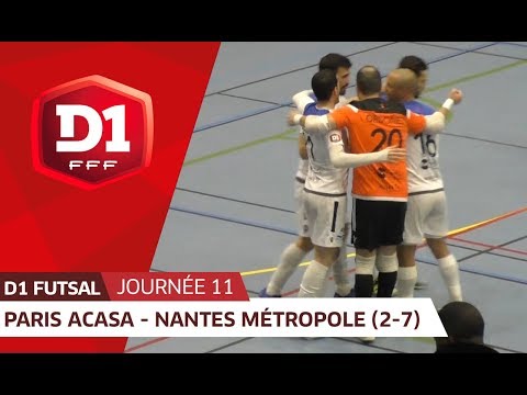 J11 : Paris ACASA - Nantes Metropole (2-7)
