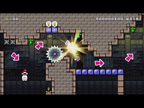 Haunted Speedrun (20s) by TwoTwisted - Super Mario Maker 2 - No Commentary 1bu
