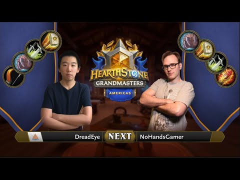 DreadEye vs NoHandsGamer | 2021 Hearthstone Grandmasters Americas | Decider | Season 1 | Week 2