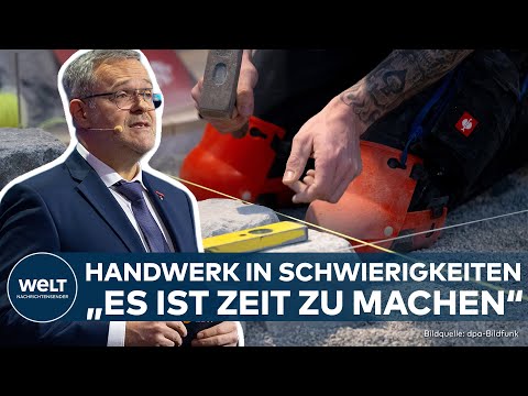 Video Thumbnail: HANDWERKSMESSE MÜNCHEN: Zukunft der Zunft? Zwanzigtausend Lehrstellen unbesetzt! "Zeit zu machen"