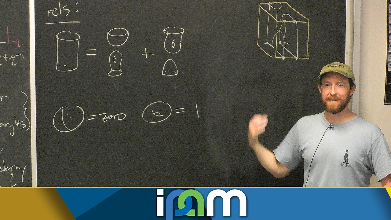 David Rose - Webs, foams, and invariants in low-dimensional topology - IPAM at UCLA