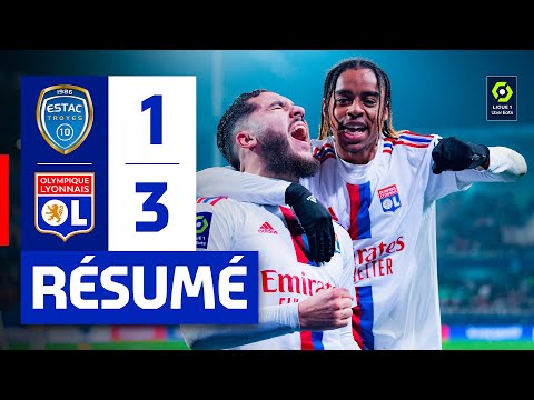 Résumé ESTAC Troyes - OL | J22 L1 Uber Eats | Olympique Lyonnais