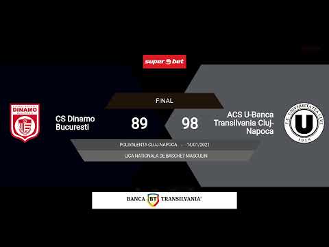 LNBM 2020-2021: Dinamo București - U-BT Cluj-Napoca