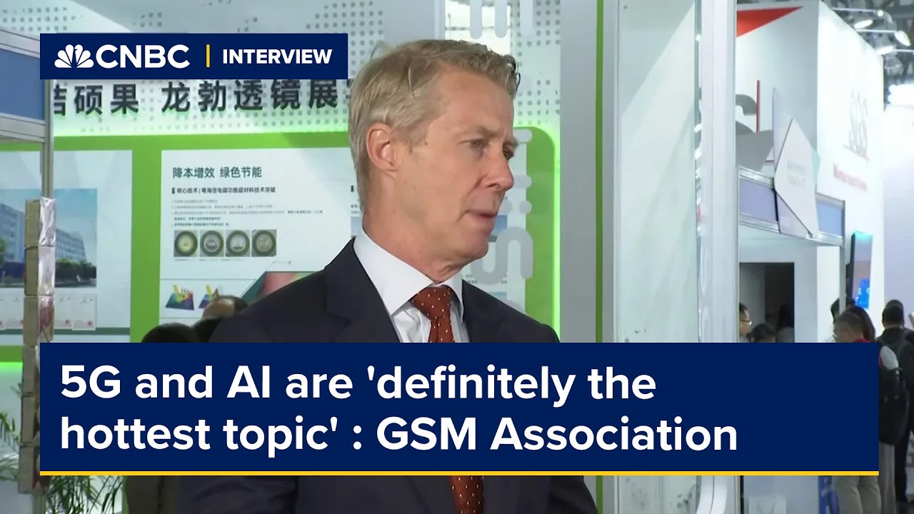 5G and AI are 'definitely the hottest topic' at the Mobile World Congress Shanghai: GSM Association