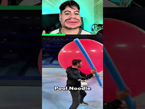DESAFIO: QUEM CONSEGUE ESTOURAR o BALÃO GIGANTE? 🎈🤯