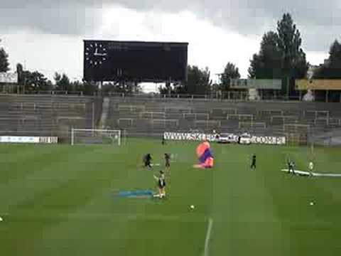 Łks Łódź - ODRA WODZISŁAW 09.08.2008 - Przed meczem