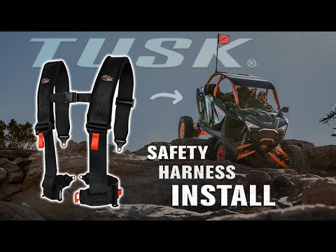 How To Install Tusk 4 Point 3 Inch H Style Safety Harness