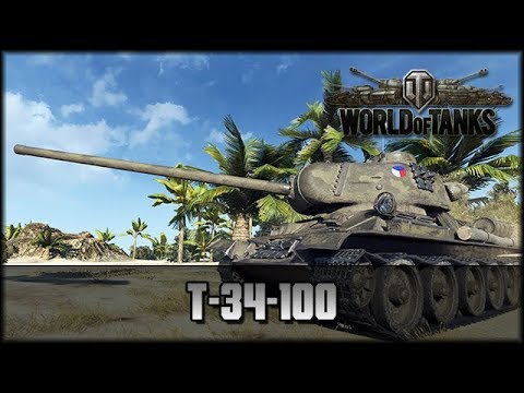 World of Tanks - Live: T-34-100 [ deutsch 🐄 gameplay ]