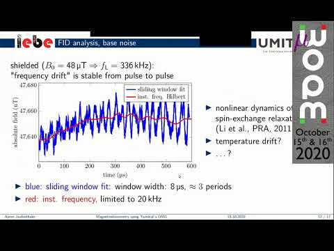 μWOPM 2020 - 01 - Aaron Jaufenthaler - Magnetorelaxometry using Twinleaf's OMG