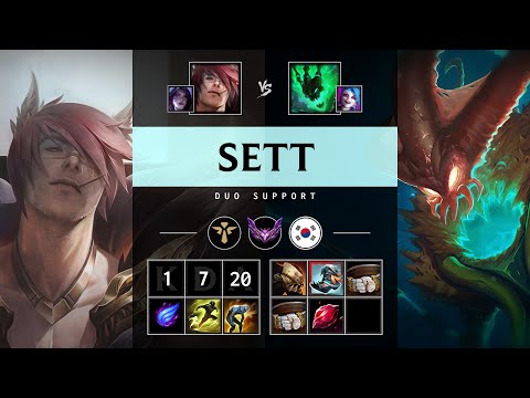 Sett Support vs Thresh - KR Master Patch 25.19