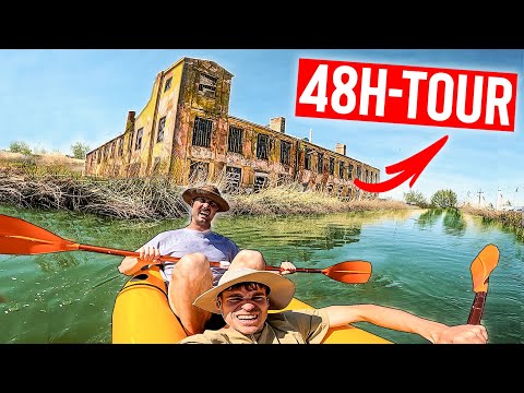 Boots-Tour GEHT SCHIEF!🌊| 48H Flusswanderung zu VERGESSENEM LOSTPLACE (+Overnighter)