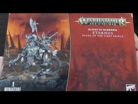 Eternus, The First Prince - Slaves to Darkness - Unboxing (AoS)