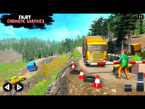 Offroad Cargo Truck Driver: 3D Truck Driving Games || #4 Android Gameplay