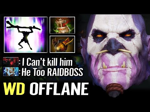 Super Raidboss Early Game Offlane Witch Doctor Spirit Vessel + Crimson Guard