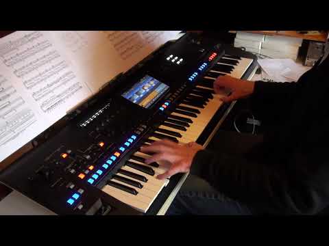 To the unknown man by Vangelis in live on Yamaha Genos