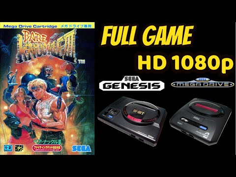 Bare Knuckle 3 (SEGA GENESIS/MEGA DRIVE) Longplay/Walkthrough NO COMMENTARY HD 1080p