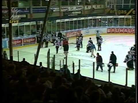 DEL 99-00 #14 Mannheim - Frankfurt 5-3 Teil 1