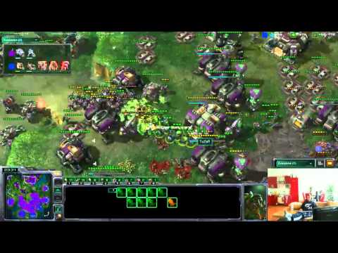 Starcraft II G1 aTn.DarKFoRcE(Z) vs Tuzer(T) GO4SC2#49
