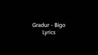 Gradur - Bigo Lyrics