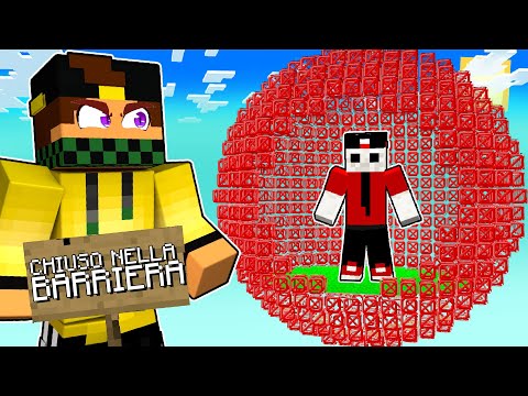 HO TROLLATO LOCO con le BARRIERE nella BEDWARS in CREATIVA!! - Minecraft ITA