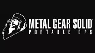 Metal Gear Solid Portable Ops