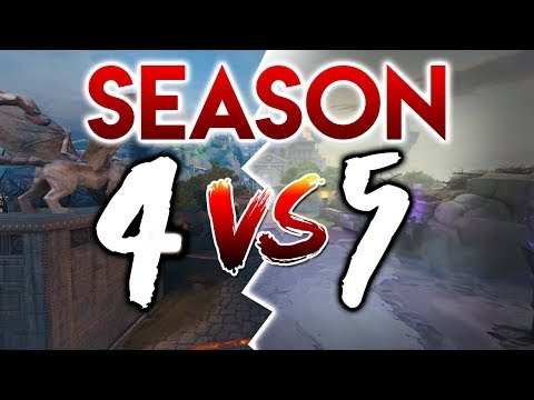 SMITE Season 4 VS SMITE Season 5