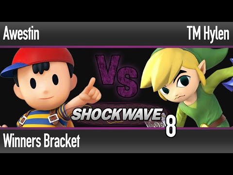 Shockwave 8 - Awestin (Ness) vs TM Hylen (Toon Link) - Winners Bracket