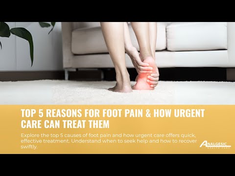 Urgent Care Foot Pain Tips – Fast Relief & Prevention Guide