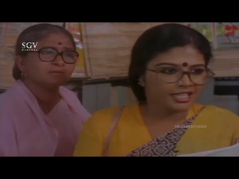 Politicians Suspends Sincere Teacher Mahalakshmi | Nava Bharatha Kannada Movie Scene