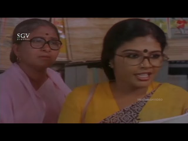 Politicians Suspends Sincere Teacher Mahalakshmi | Nava Bharatha Kannada Movie Scene
