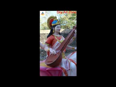 Fiberglass Maa Saraswati Statue