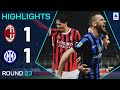 MILAN INTER 1 1 HIGHLIGHTS De Vrij Scores Last Minute Equaliser Serie A 2024 25