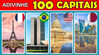 🌍 Qual é a Capital?? 🔥🌎🔥  100 PAÍSES! 💪