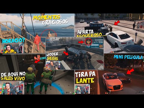 🔥 FUNNY MOMENTS OF GUSTABO AND HORACIO FULL MARATHON in GTA V ROLEPLAY