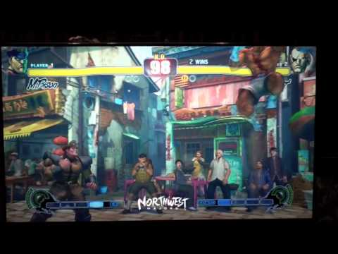 Northwest Majors - SF4 5v5 - WC vs BC R1 - Riki-Oh (DIC) vs ScrubyDan (SAG) Match 4