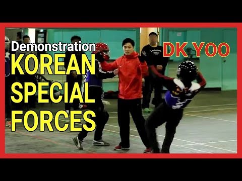 Demonstration on Korean Special Forces