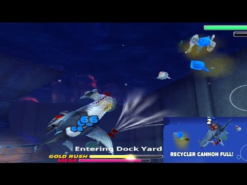 Recycle junk with Recycler cannon Live event - Hungry Shark World